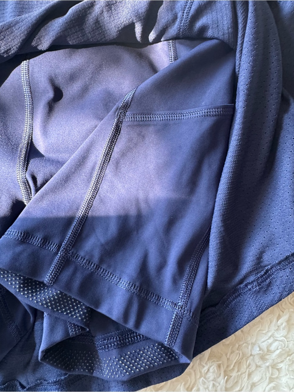 Lululemon Swiftly Tech High-Rise Skirt Tennis Golf Pickleball Skort In Blue Sz 6 - Picture 9 of 12